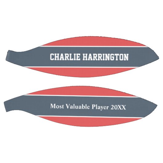 Aangepaste naam Stripes Pattern en tekstbasketbal Basketbal (Panelen)