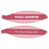 Aangepaste naam Stripes Pattern en tekstbasketbal Basketbal (Panelen)