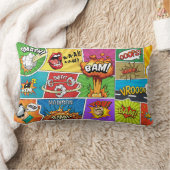Aangepaste naam strips kussen (Deken)