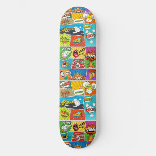 Aangepaste naam Strips Persoonlijk Skateboard