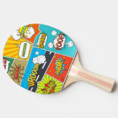 Aangepaste naam Strips Tafeltennisbatje (Zijkant)