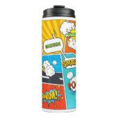 Aangepaste naam Strips Thermosbeker (Voorkant)