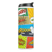 Aangepaste naam Strips Thermosbeker (Gedraaid links)