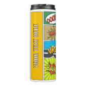 Aangepaste naam Strips Thermosbeker (Achterkant)