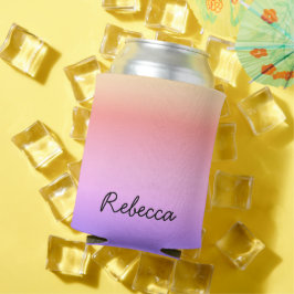 Aangepaste naam Sunset Ombré Gradient Blikjeskoeler