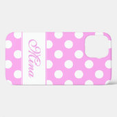 Aangepaste naam: superkleine haarstaartstippen op Case-Mate iPhone case (Achterkant (horizontaal))