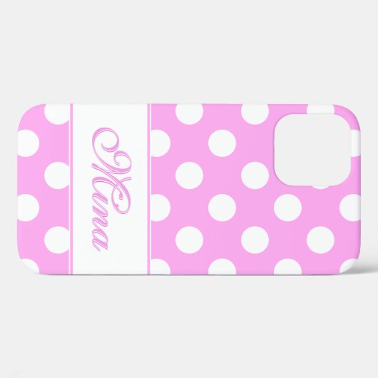 Aangepaste naam: superkleine haarstaartstippen op  Case-Mate iPhone case (Achterkant (horizontaal))