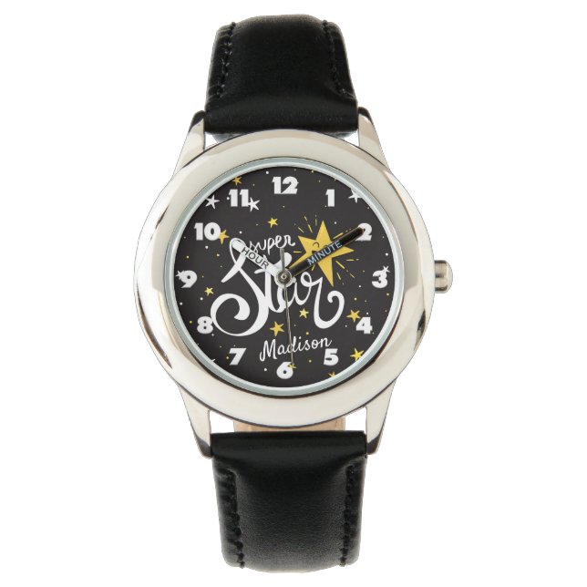 Aangepaste naam Superstar Horloge (Voorkant)