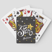 Aangepaste naam Superstar Pokerkaarten (Achterkant)