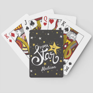 Aangepaste naam Superstar Pokerkaarten