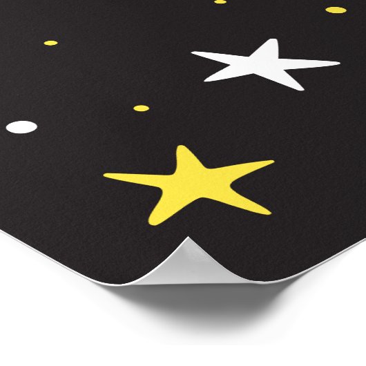 Aangepaste naam Superstar Poster (Hoek)