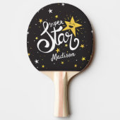 Aangepaste naam Superstar Tafeltennisbatje (Achterkant)