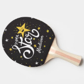 Aangepaste naam Superstar Tafeltennisbatje (Zijkant)