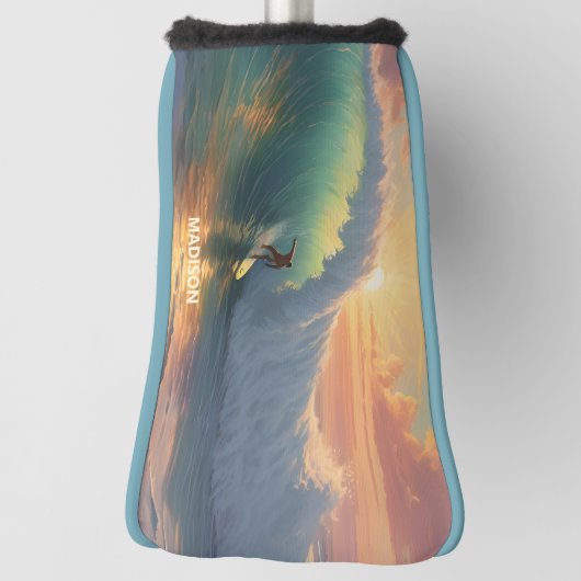 Aangepaste naam Surfen Golfheadcover (Draai 90)