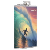 Aangepaste naam Surfen Heupfles (Rechts)