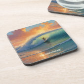 Aangepaste naam Surfen onderzetter set (Linkerzijde)