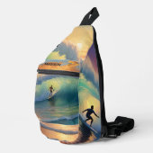 Aangepaste naam Surfen Sling Bag (Rechterhoek)