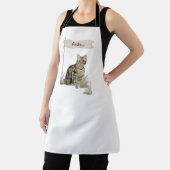 Aangepaste naam Tabblad Kat Pet Schort (Insitu)