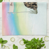 Aangepaste naam Tabblad Kat Pet Theedoek (Gevouwen)