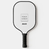 Aangepaste naam teamlogo  pickleball paddle (Voorkant)
