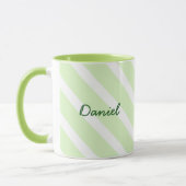 Aangepaste naam Teddy Bear St. Patrick's Day Gift Mok (Links)