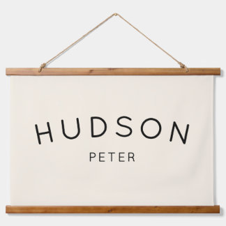 Aangepaste Naam Teken, Baby Naam Teken, Kinderdagv Hangend Wandkleed