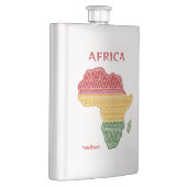 Aangepaste naam & tekst Afrika Flacon (Rechts)