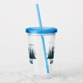 Aangepaste naam & tekst ALASKA Acryl Drinkbeker (Links)