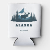 Aangepaste naam & tekst ALASKA Blikjeskoeler (Voorkant)