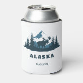 Aangepaste naam & tekst ALASKA Blikjeskoeler (Blikje Achterkant)