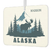 Aangepaste naam & tekst ALASKA Luchtverfrisser (Links)