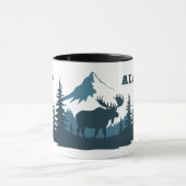 Aangepaste naam & tekst ALASKA Mok (Midden)