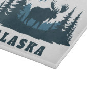 Aangepaste naam & tekst ALASKA Snijplank (Hoek)