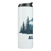 Aangepaste naam & tekst ALASKA Thermosbeker (Gedraaid links)