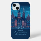 Aangepaste naam / tekst Amsterdam Case-Mate iPhone Case (Achterkant)