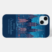 Aangepaste naam / tekst Amsterdam Case-Mate iPhone Case (Achterkant (horizontaal))