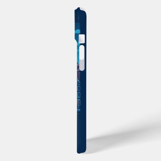 Aangepaste naam / tekst Amsterdam Case-Mate iPhone Case (Achterkant / Links)