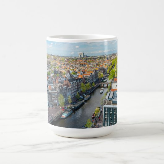 Aangepaste naam & tekst Amsterdam Koffiemok (Center)