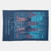 Aangepaste naam / tekst Amsterdam Theedoek (Horizontaal)