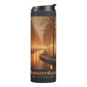 Aangepaste naam / tekst Amsterdam Thermosbeker (Gedraaid links)