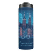 Aangepaste naam / tekst Amsterdam Thermosbeker (Voorkant)