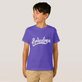Aangepaste naam / tekst Barcelona T-shirt (Voorkant volledig)