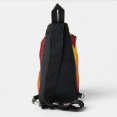 Aangepaste naam / tekst brandweerman sling bag (Achterkant)