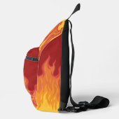 Aangepaste naam / tekst brandweerman sling bag (Rechts)