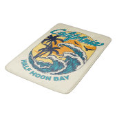 Aangepaste naam / tekst California Surfen Badmat (Gekanteld)