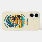 Aangepaste naam / tekst California Surfen Case-Mate iPhone Case (Achterkant (horizontaal))