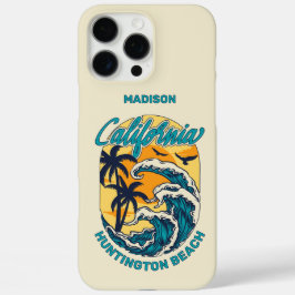 Aangepaste naam / tekst California Surfen iPhone 16 Pro Max Hoesje