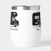 Aangepaste naam & tekst Camper Van (Links)