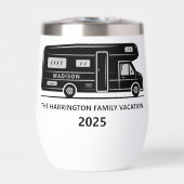 Aangepaste naam & tekst Camper Van (Voorkant)