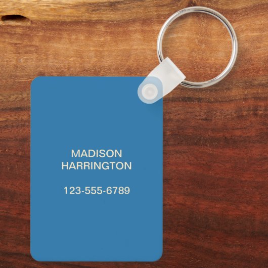 Aangepaste naam / tekst Cape Cod Massachusetts Sleutelhanger (Achterkant)